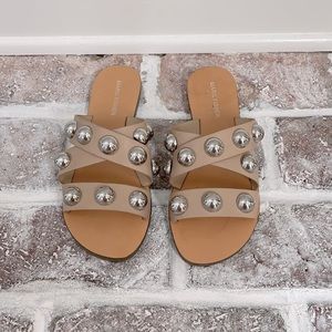 Marc Fisher Nude Slides - 7